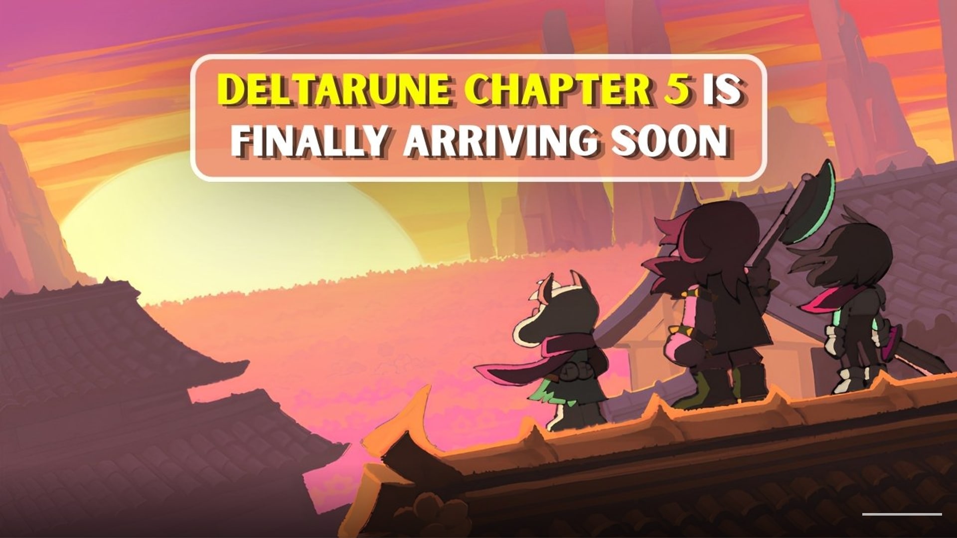 Deltarune Chapter 5 Revealed, And It’s Out Very Soon
