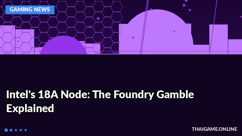 Intel's 18A Node: The Foundry Gamble Explained