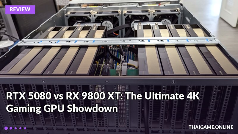 RTX 5080 vs RX 9800 XT: The Ultimate 4K Gaming GPU Showdown